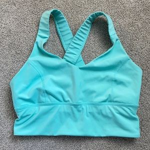 Avia light teal sports bralette - size M (8-10)